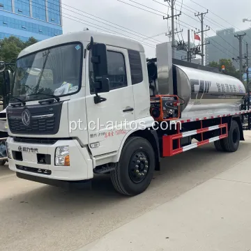 Dongfeng 4x2 6 Wheeler 8000liters ASPHALT Distribuidor de betume Spreadador Caminhão